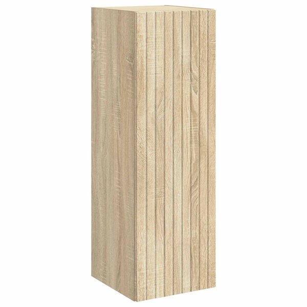 vidaXL Cabinet de Salle de Bain Mural Chêne Sonoma 33 x 34 5 x 100 cm