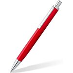 Stylo bille rétractable triplus  m  rouge staedtler