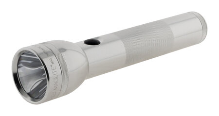 Lampe torche Maglite S2D 2 piles Type D 25 cm - Argent