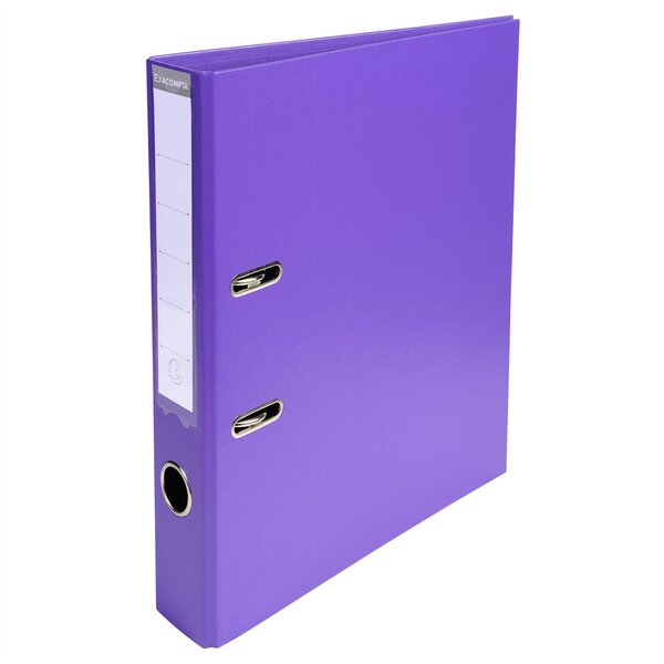 Classeur à levier PVC A4 D50mm PremTouch violine x 10 EXACOMPTA