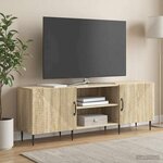 vidaXL Meuble TV Chêne Sonoma 150 x 31 x 50 cm Bois d'ingénierie