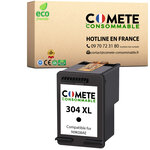 304XL - 1 cartouche compatible pour HP 304 XL - 1 noir - COMETE