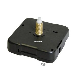 8 mécanismes d'horloge à pile