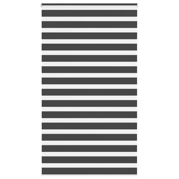 vidaXL Store zèbre noir 135x230 cm largeur du tissu 130 9 cm polyester