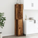 vidaXL Armoire d'apothicaire vieux bois 30x41x174 5 cm bois ingénierie