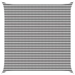 vidaXL Voile d'ombre Anthracite et blanc 5 x 5 m HDPE