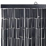 VidaXL Rideau anti-insectes gris foncé 56 x 185 cm bambou