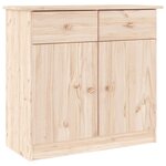 vidaXL Buffet ALTA 77x35x73 cm bois massif de pin