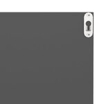 vidaXL Étagères murales 4 Pièces gris 40x11 5x18 cm bois d'ingénierie