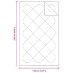 vidaXL Couettes & Duvets Blanc 135 x 220 cm Microfibre