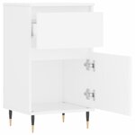 vidaXL Buffet blanc 40x35x70 cm bois d’ingénierie