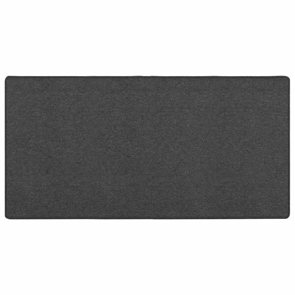 vidaXL Tapis Couloir Gris foncé 100 x 200 cm 100 Polypropylène