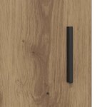 vidaXL Buffet chêne artisanal 80 x 30 x 60 cm Bois d'ingénierie