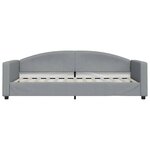 vidaXL Lit de jour avec gigogne et tiroirs sans matelas 90x200 cm