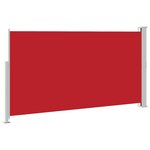vidaXL Auvent latéral rétractable de patio 170x300 cm Rouge