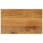 vidaXL Dessus de table 60x30x3 8 cm rectangulaire bois massif manguier