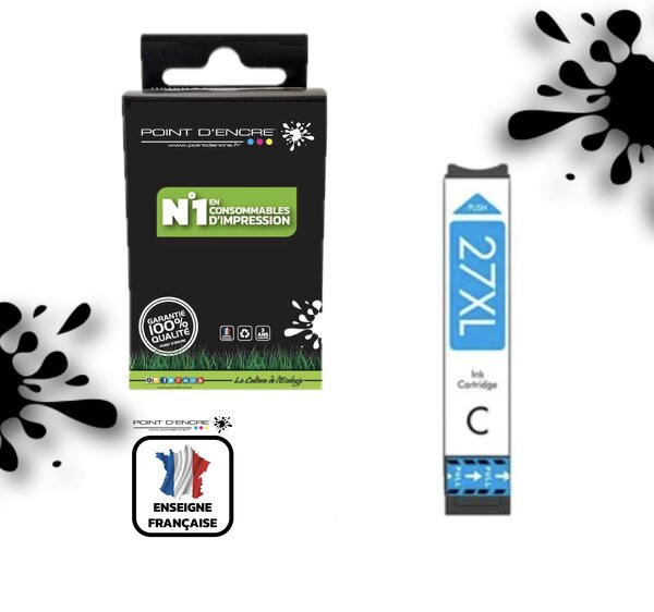 27XL - Réveil - CYAN - Grande capacité