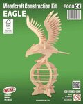 Maquette en bois aigle