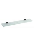 Etagère tablette murale NERO 60 cm en laiton noir