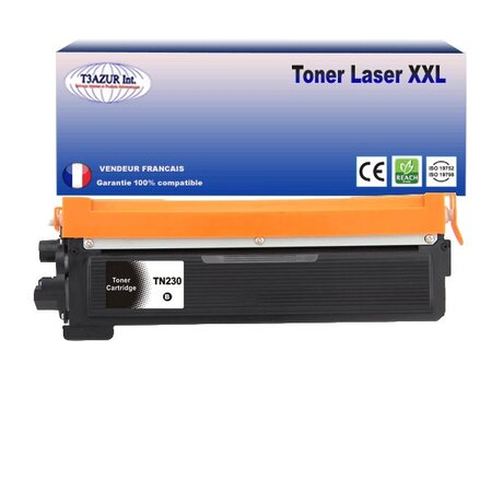 Toner Brother compatible MFC-9120CN, MFC-9320CW,  TN-230 Noir - T3AZUR