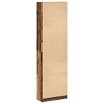 vidaXL Armoire Vieux Bois 55x25x189 cm Bois d'ingénierie