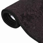 vidaXL Tapis lavable anthracite 150x230 cm antidérapant