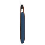 vidaXL Tête de lit suspendue Bleu PU antique
