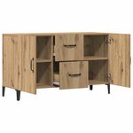 vidaXL Buffet chêne artisanal 100x36x60 cm bois d'ingénierie