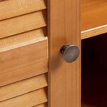 vidaXL Cabinet de salle de bain VIGO marron miel 67 5 x 34 x 110 cm