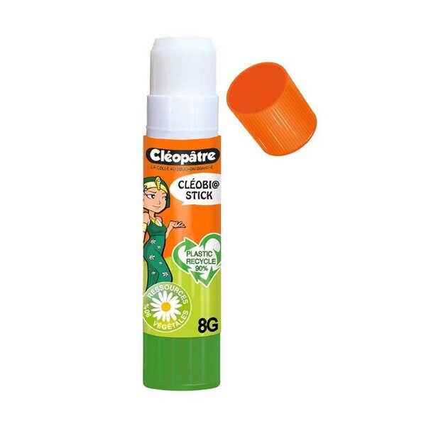 Bâton de Colle VÉGÉTALE « CléoBi@ » en 8gr CLEOPATRE