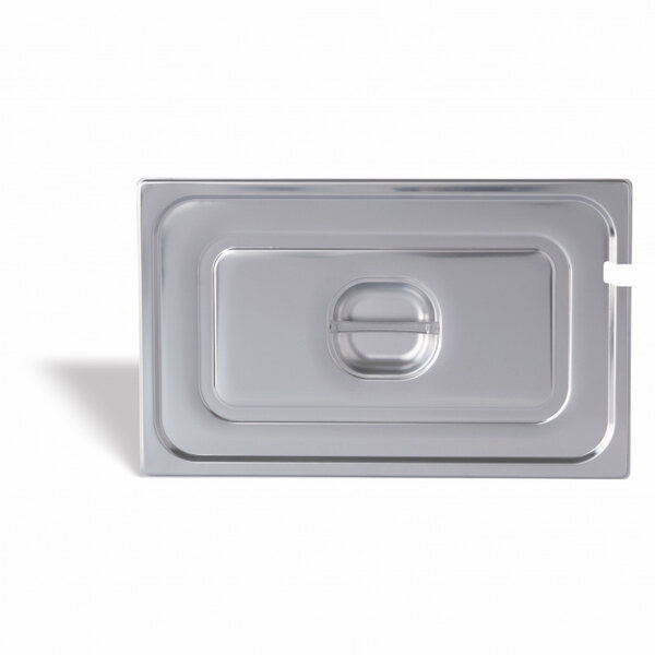 Couvercle bac gastro inox gn 1/2 avec encoche louche - pujadas -  - inox