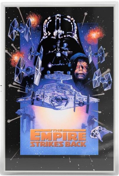 Pièce de monnaie en Argent 2 Dollars g 31.1 (1 oz) Millésime 2025 EMPIRE STRIKES BACK