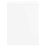 vidaXL Meuble TV Blanc 60 x 30 x 40 cm Bois d'ingénierie