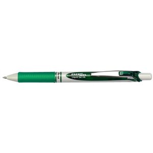 Stylo roller à encre gel EnerGel BL77 Eco  vert PENTEL