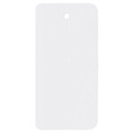 Lot de 500: étiquette industrielle pvc jaune 45x100 mm