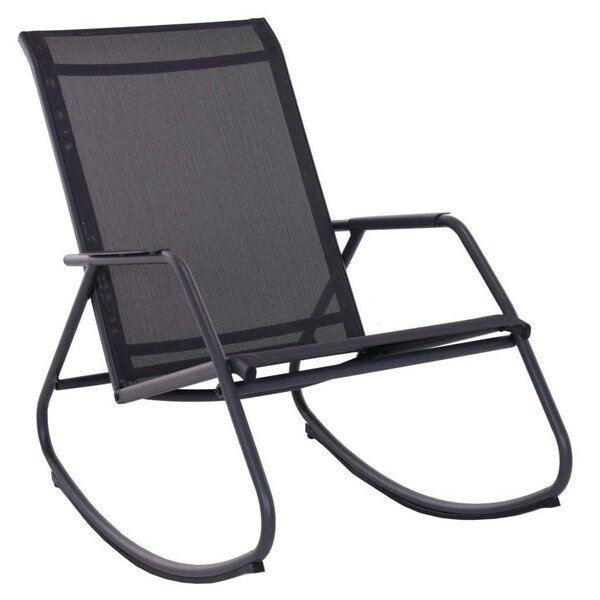 Rocking chair en acier epoxy noa