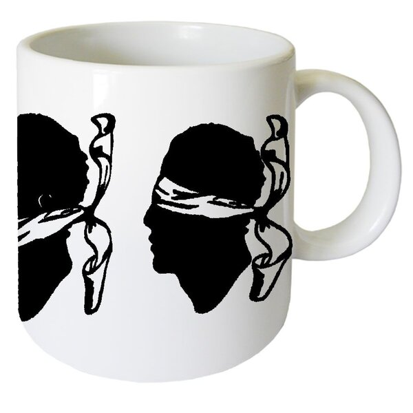 Tasse en céramique corse par cbkreation