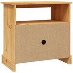 vidaXL Meuble TV Gamme Corona pin mexicain 80x43x78 cm