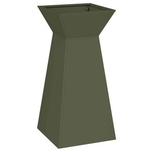vidaXL Jardinière à pilier Olive 35 x 35 x 73 cm