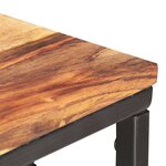 vidaXL Table d'appoint 35x45x65 cm Bois massif