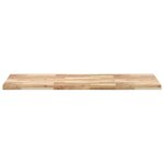 vidaXL Dessus de bureau non traité 140x60x4 cm bois d'acacia massif