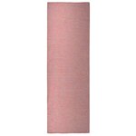 vidaXL Tapis à tissage plat d'extérieur 80x250 cm Rouge