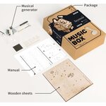 Robotime boîte à musique de bricolage seymour