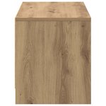 vidaXL Meuble TV chêne artisanal 90 x 35 x 40 cm Bois d'ingénierie