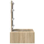 vidaXL Table de Toilette Marron 60 x 40 x 70 cm Bois d'ingénierie