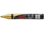 Marqueur craie pointe conique moyenne PWE5M OR Or UNI-BALL