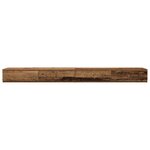 vidaXL Tiroirs de lit avec tiroir Bois ancien 180 x 36.5 x 16.5 cm
