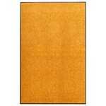 vidaXL Paillasson lavable Orange 120x180 cm