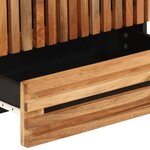 vidaXL Buffet haut 60x34x100 cm bois massif d'acacia