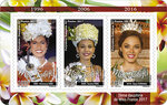 Carnet 6 timbres - Polynésie Française - Carnet Miss Tahiti